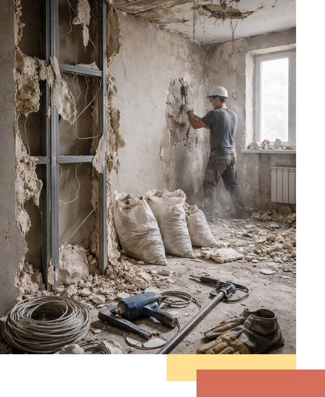 Профессиональный демонтаж зданий и конструкций в Домодедово