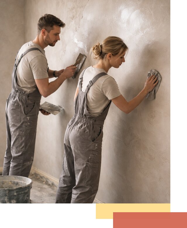 Венецианская штукатурка высокого качества в Домодедово