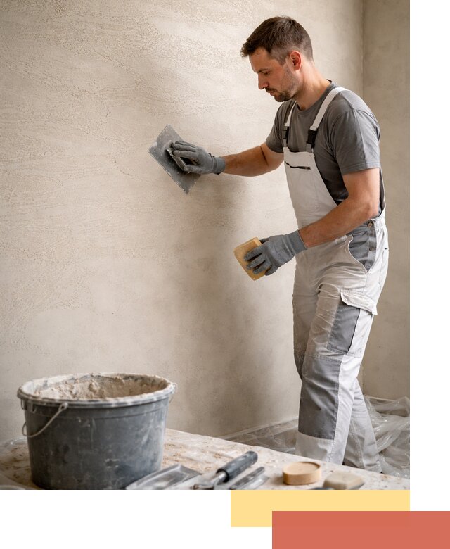 Декоративная штукатурка травертин в Домодедово для стен и потолков