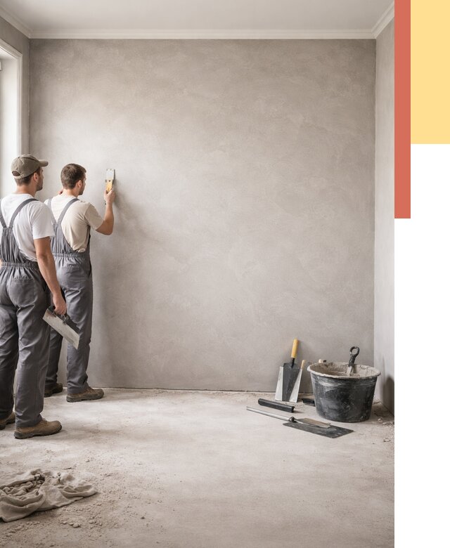 Микробетон на стены в Домодедово от 1316 руб. — нанесение и отделка | ОТДЕЛОЧНИК-Дмд