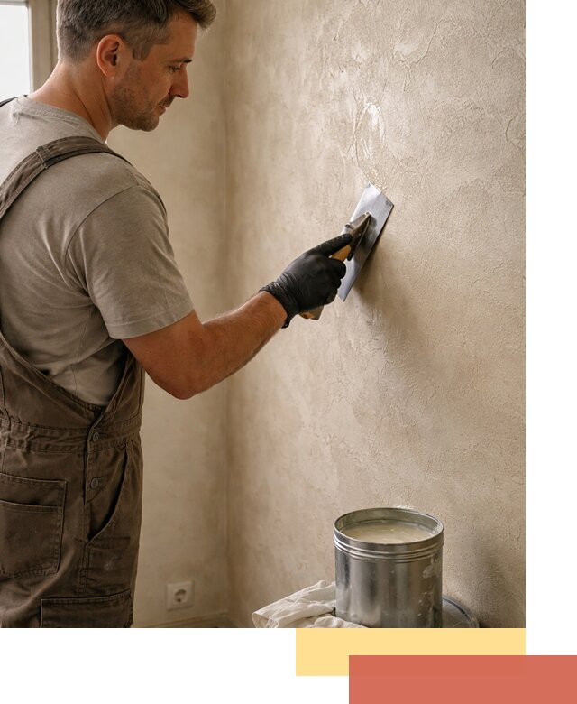 Нанесение воска на штукатурку в Домодедово для защиты и блеска