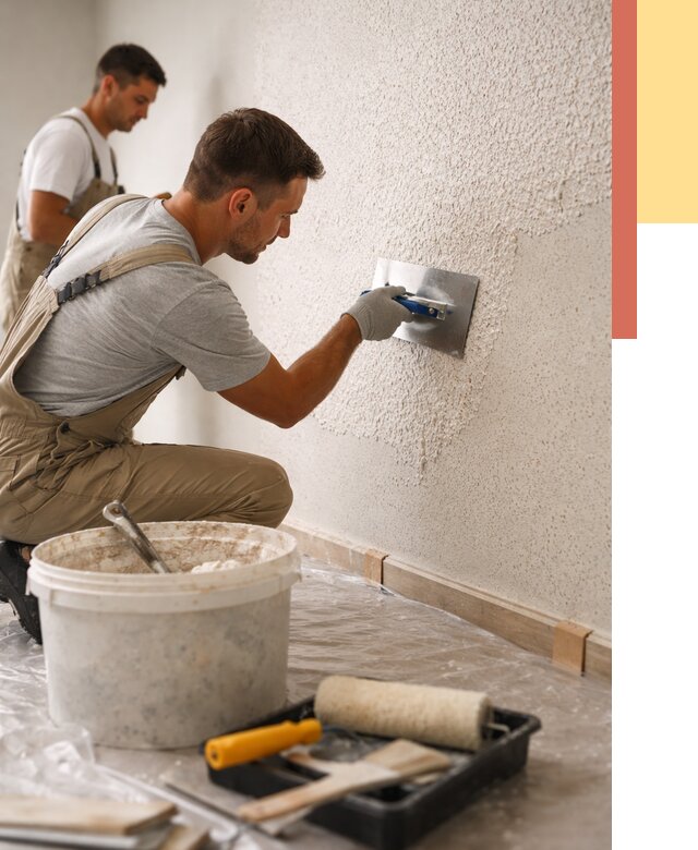 Нанесение жидких обоев в Домодедово от 7895 руб./м2 — быстро и недорого | ОТДЕЛОЧНИК-Дмд