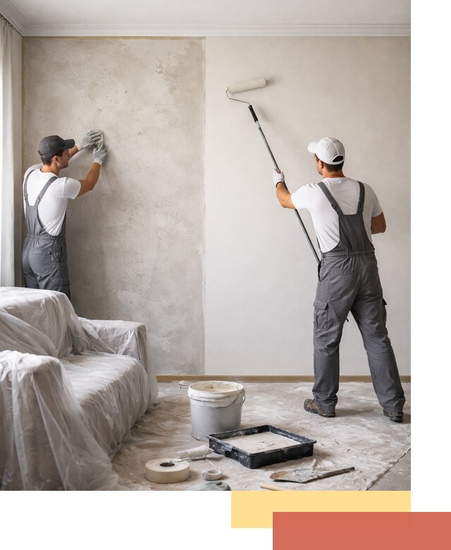 Покраска стен антивандальной краской в Домодедово