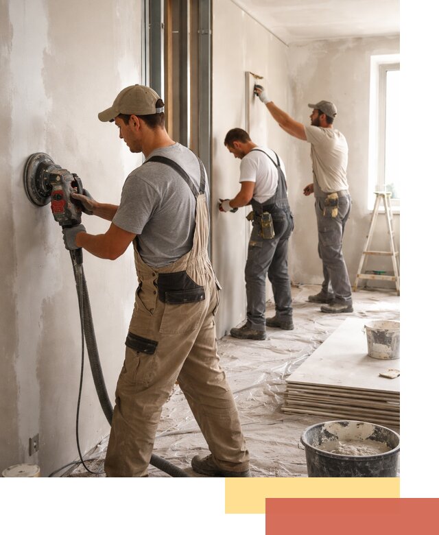 Профессиональная отделка стен в Домодедово качественно и в срок