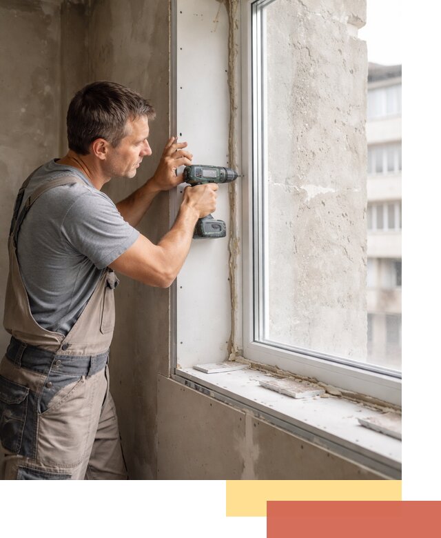 Монтаж гипсокартонных откосов в Домодедово под ключ