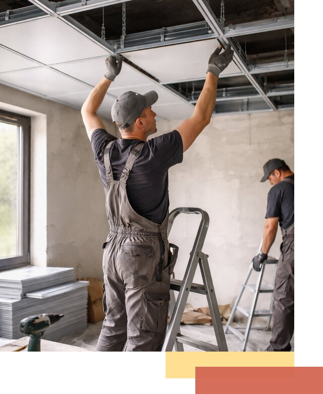 Монтаж кассетного потолка в Домодедово качественно и быстро