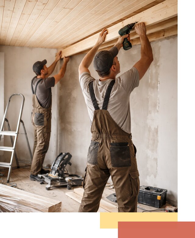 Монтаж потолка из вагонки в Домодедово профессионально и аккуратно