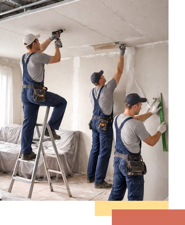 Профессиональная отделка потолка в Домодедово быстро и качественно