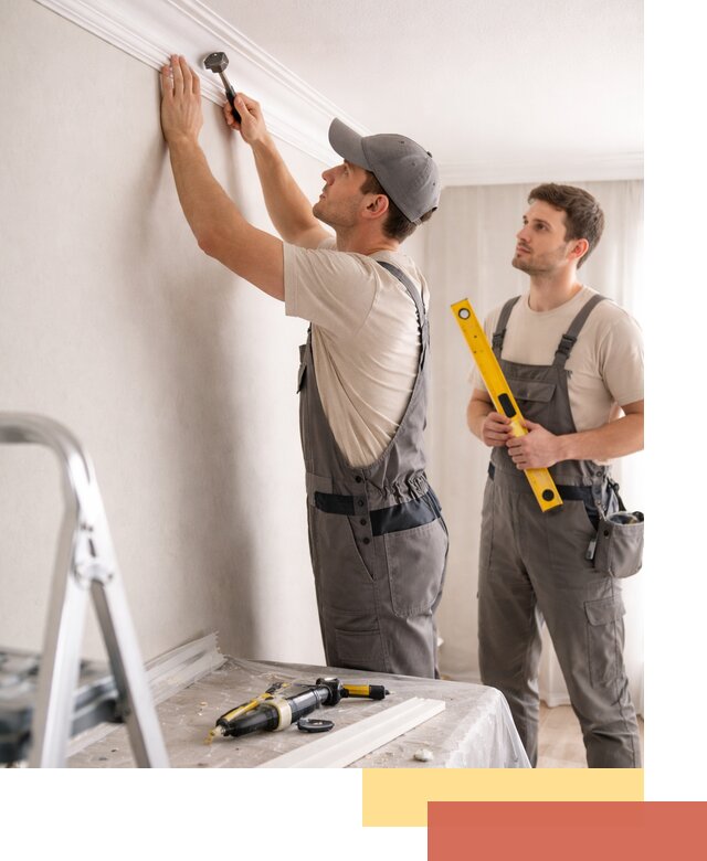 Монтаж потолочного плинтуса в Домодедово качественно и быстро